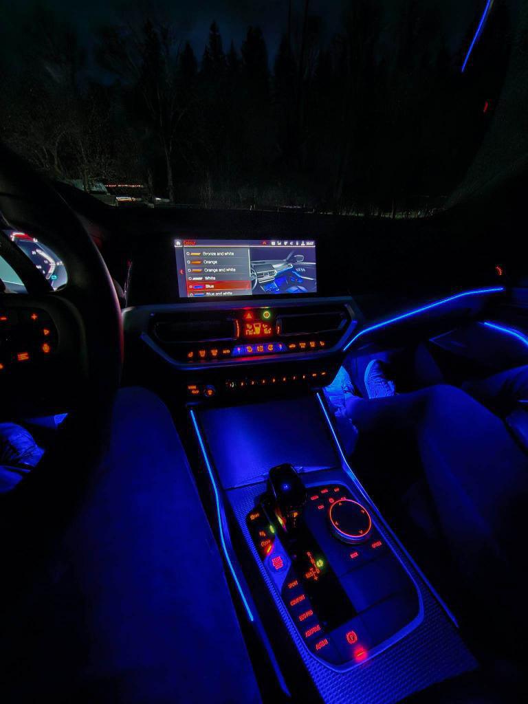 11 Colours Center Console LED Ambient Light Refit For BMW 3/4 Series G –  BIMMA WORLD