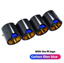 Load image into Gallery viewer, BMW M2 F87, M3 F80, M4 F82 Carbon Fiber Exhaust Tips.
