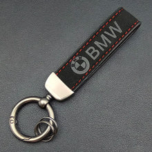 Load image into Gallery viewer, Leather &amp; Metal keychains for BMW FANS