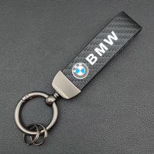 Load image into Gallery viewer, Leather &amp; Metal keychains for BMW FANS