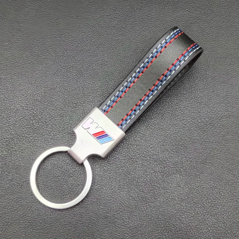 Leather & Metal keychains for BMW FANS