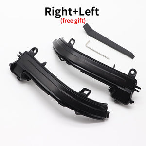 Black LED Dynamic Turn Signal Light Side Mirror for BMW 1 2 3 4 X1 M Series F20 F30 F31 F32 F33 F34 F36 E84 i3