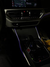 Load image into Gallery viewer, 11 Colours Center Console LED Ambient Light Refit For BMW  3/4 Series G20 G22, M3/M4 G8X 2019-2024 (Automatic gearbox &amp; LHD)