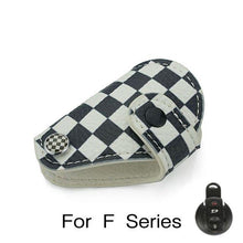 Load image into Gallery viewer, Mini Cooper R55 R56 R57 R60 R61 F54 F55 F56 F57 F60  Leather Key Case Cover