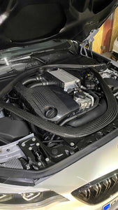 Carbon Fiber Engine Cover in Bonnet for BMW F80 M3 F82 F83 M4 2014-2018
