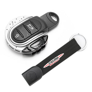 MINI Cooper JCW Brake Disc Style Key Fob with Keychain Ring Belt For F55 F56 F57 F60