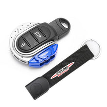Load image into Gallery viewer, MINI Cooper JCW Brake Disc Style Key Fob with Keychain Ring Belt For F55 F56 F57 F60