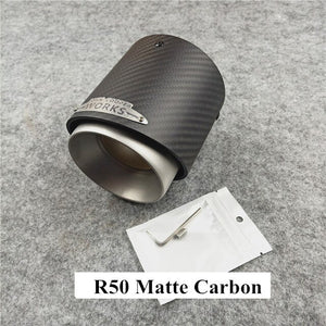 1 Pcs Top Quality Carbon Exhaust Tail Pipe For MINI Cooper S R55 R56 R57 R58 R59 R60 R61 F54 F56 F57 F60 JCW