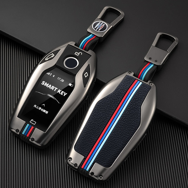 BMW LED Display Key Cover Case for 5 7 Series G11 G12 G30 G31 G32 I8 I12  I15 G01 G02 G05 G07 X3 X4 X5 X7