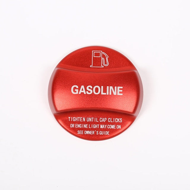 Diesel and Gasoline Fuel Tank Cover Cap Trim